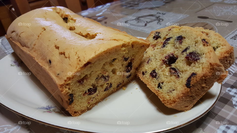 plumcake ai mirtilli