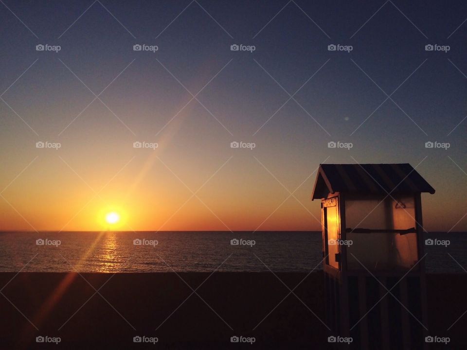 beach sunset 