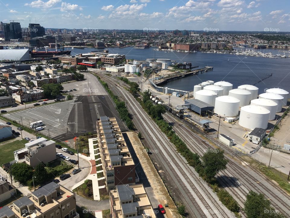 Baltimore harbor  