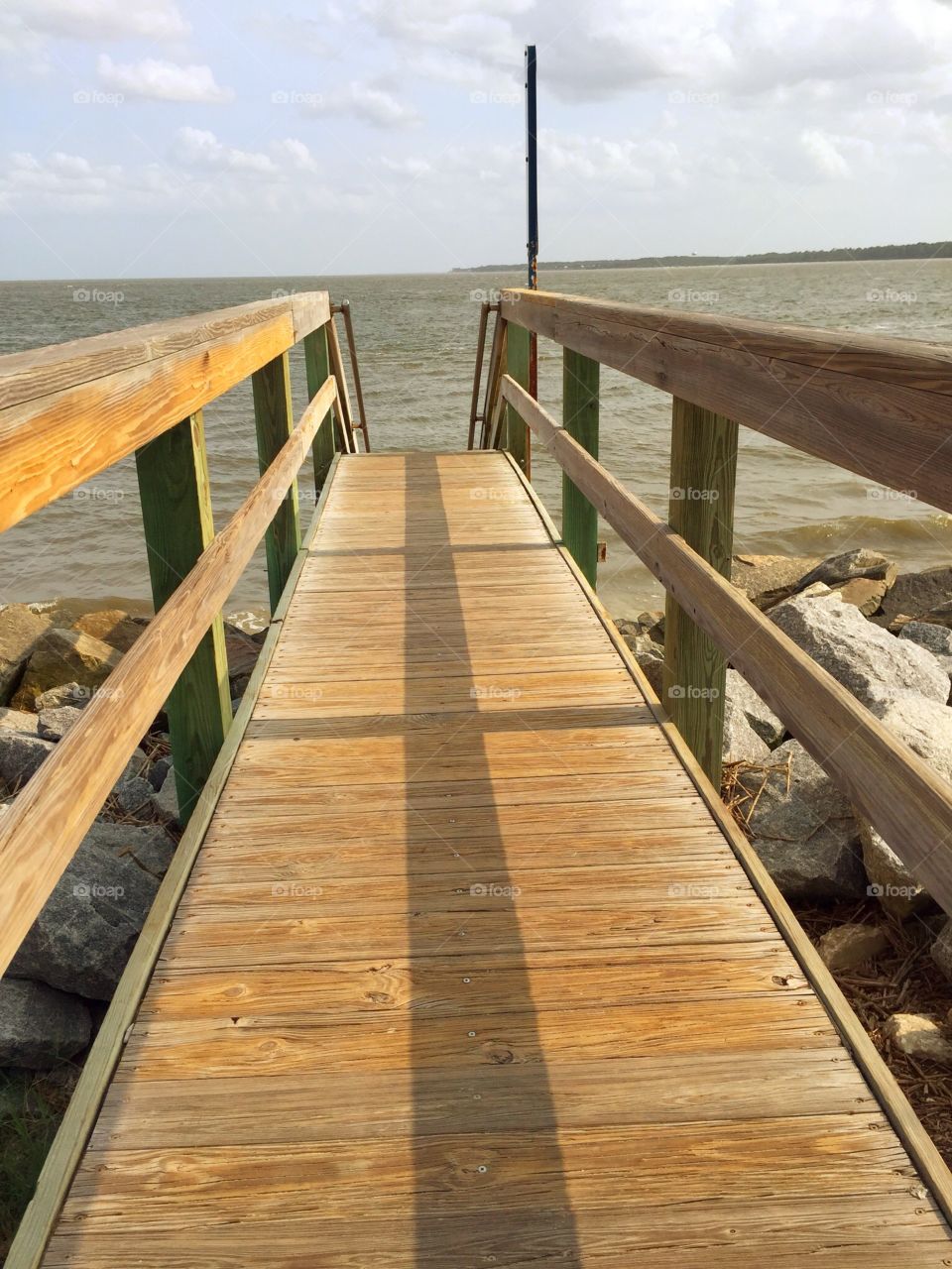 Boardwalk to the ocean