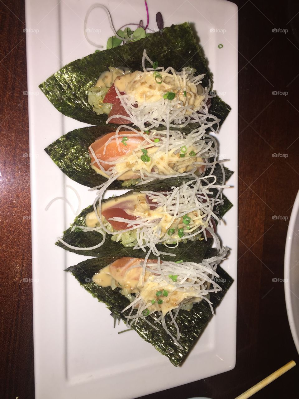 Inside out sushi 