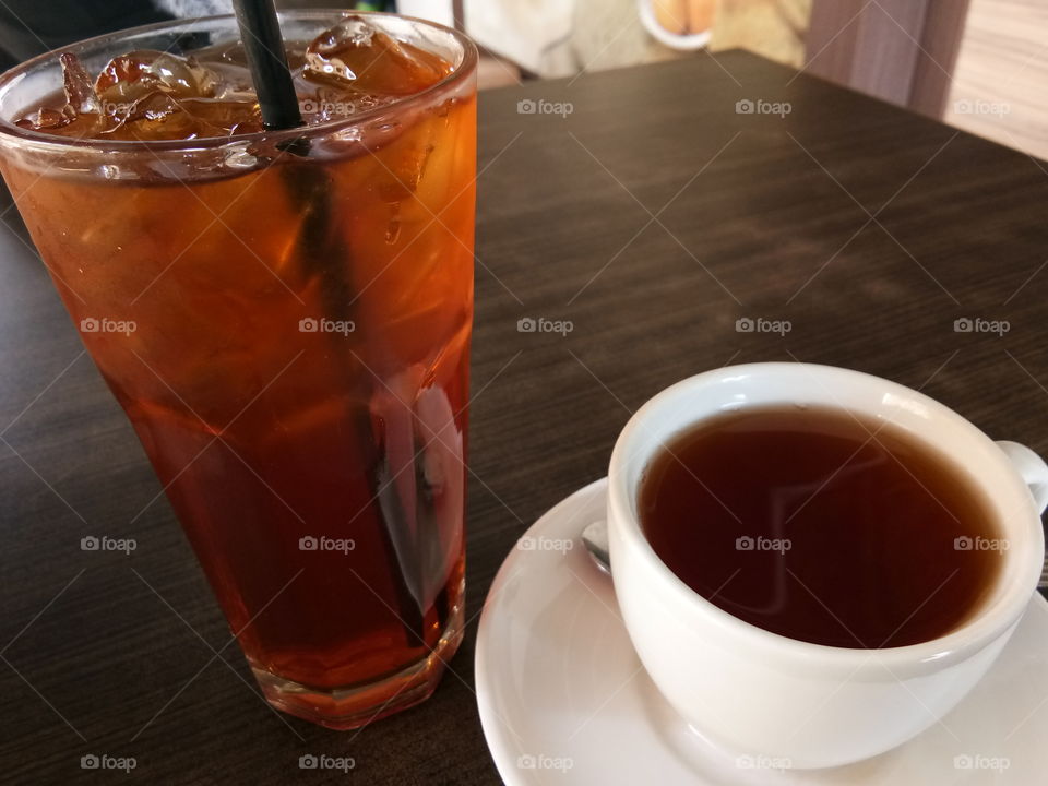 Ice Tea vs Hot Tea