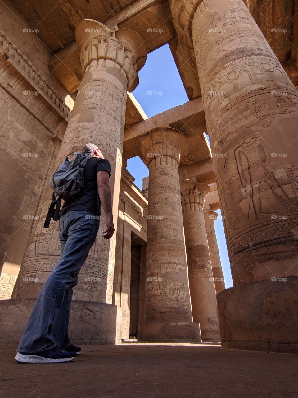 Exploring the Temple of Kom Ombo in Kom Ombo, Egypt