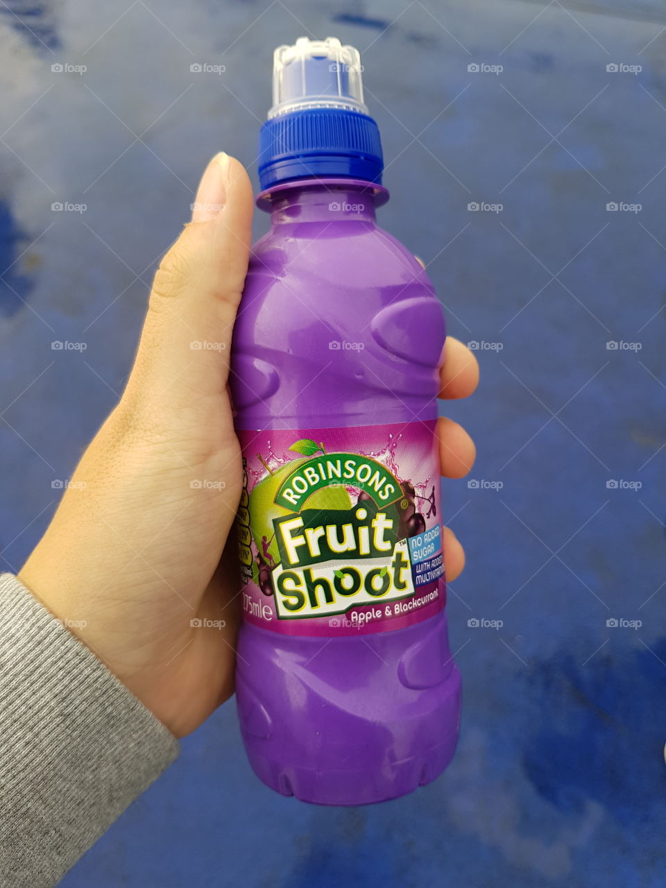 purple Robinsons fruit shoot drink