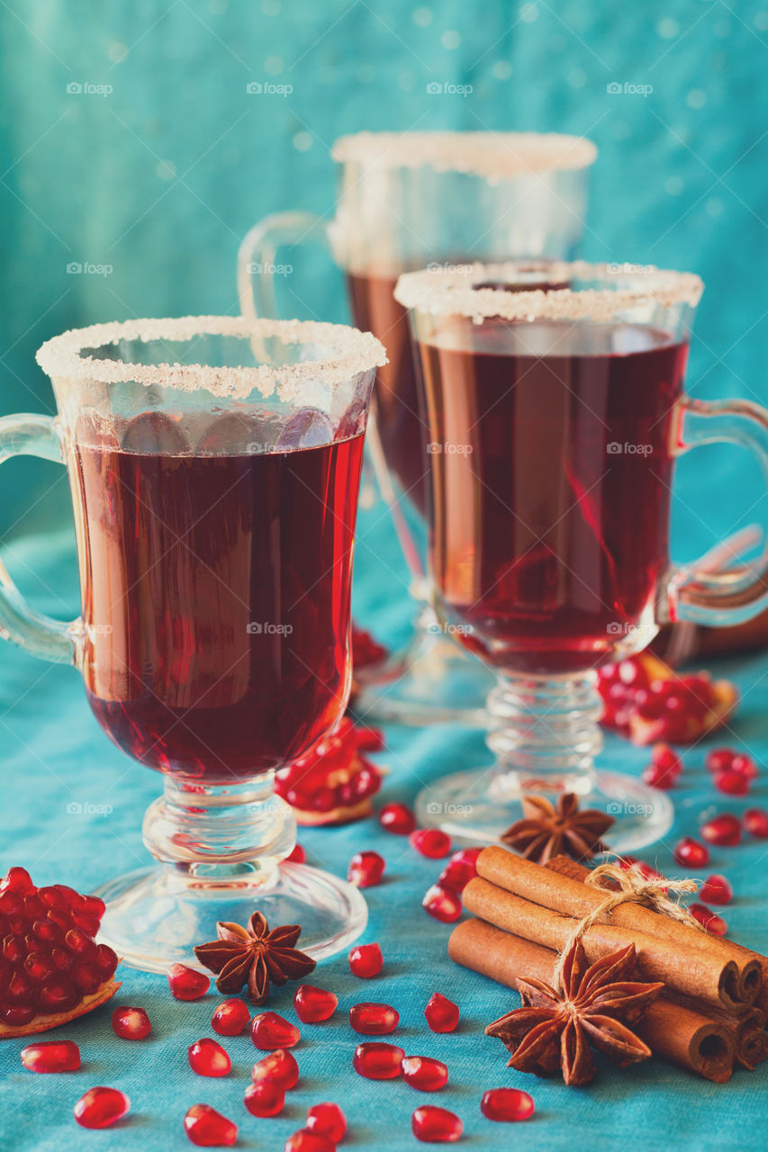 Christmas mulled wine