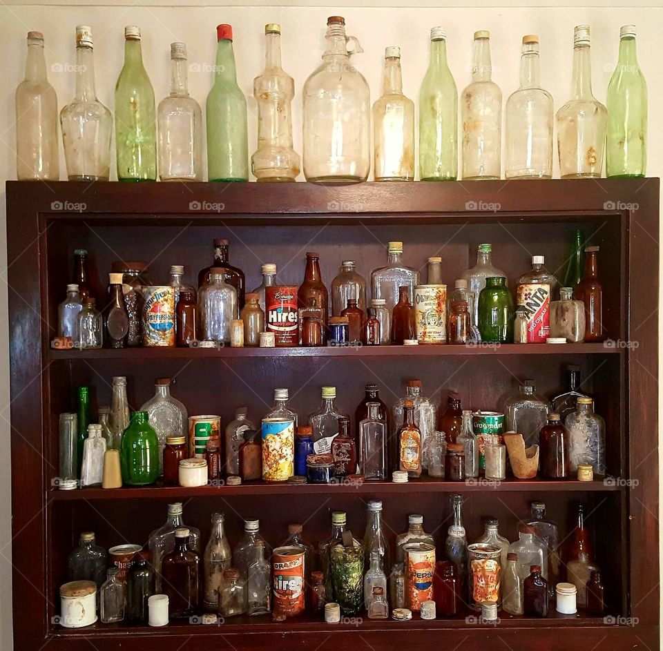 a collection of old bottles that I found in ghost towns and near Old Mines in the area of White Pine County Nevada 2016 and 2017. Bottles are vintage antique old rare 1800s 1900s