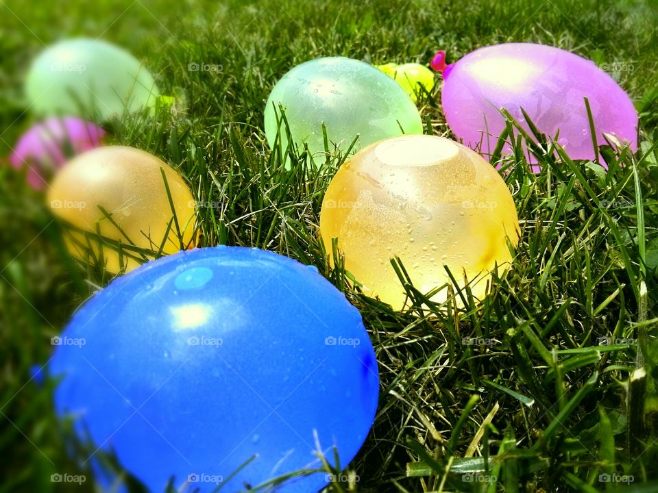 water balloons