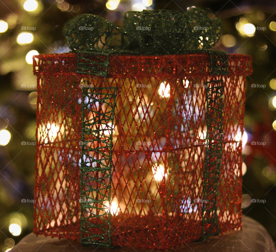 Christmas present decorations