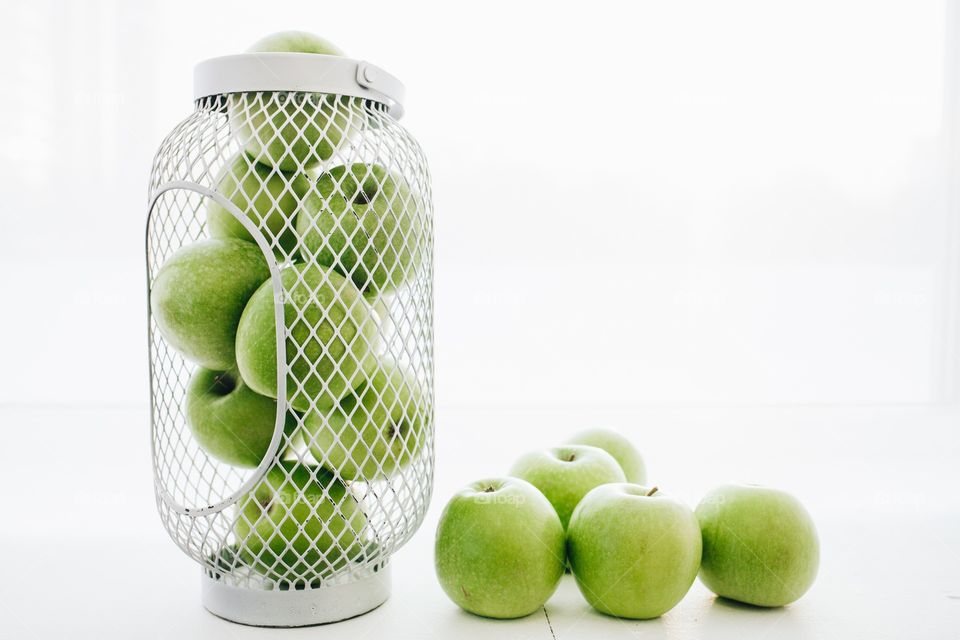 Green apples