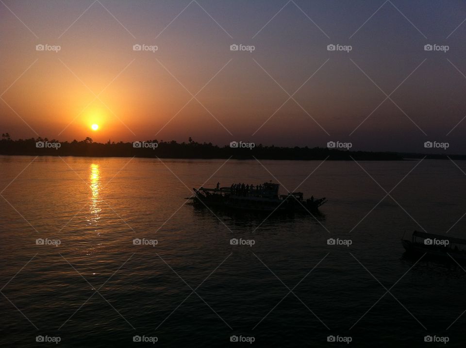 Nile sunset