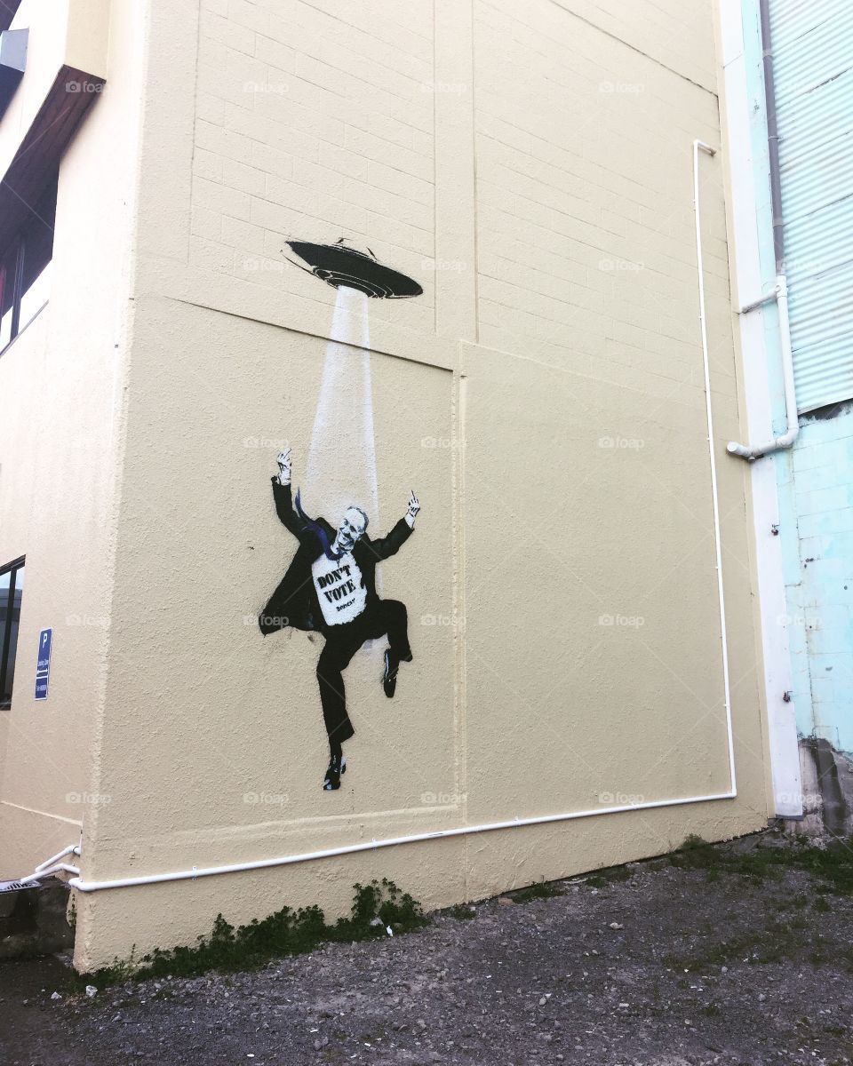 Banksy in Tauranga