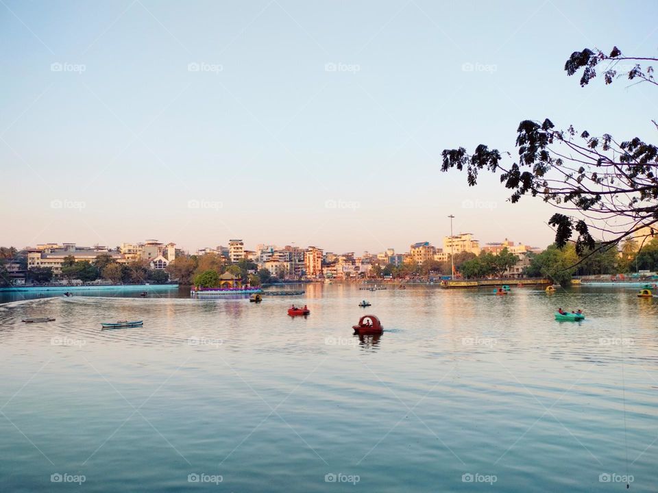 Beautiful Lake View, Sunshine