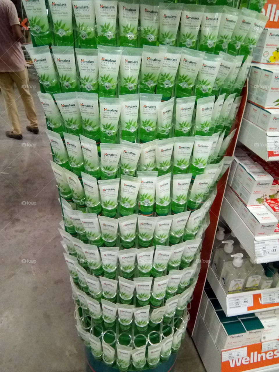 Himalaya purifying neem face wash.