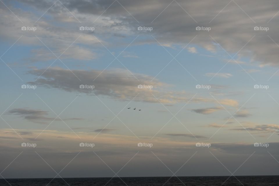 Landscape, Sky, Sea, Water, Ocean