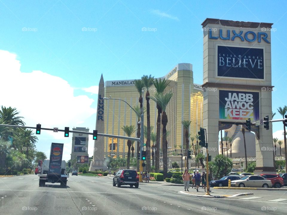 Luxor hotel,Las Vegas strip