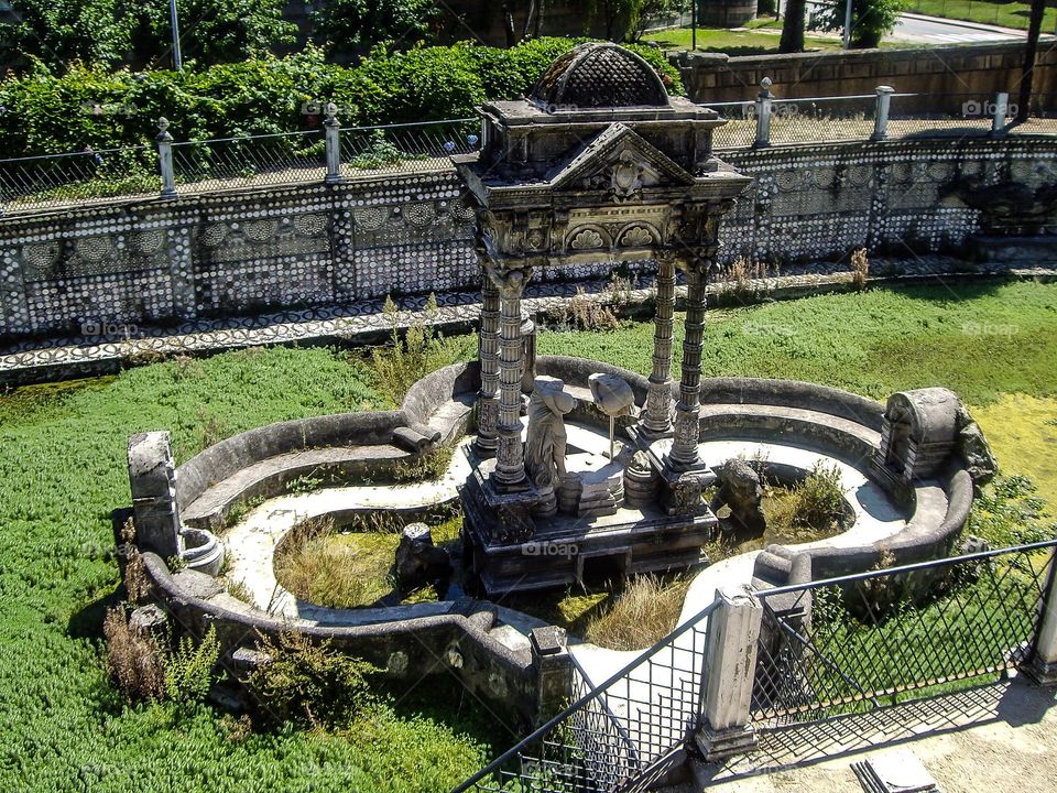 Parque del Pasatiempo. Estanque del Retiro, Parque del Pasatiempo (Betanzos - Spain)