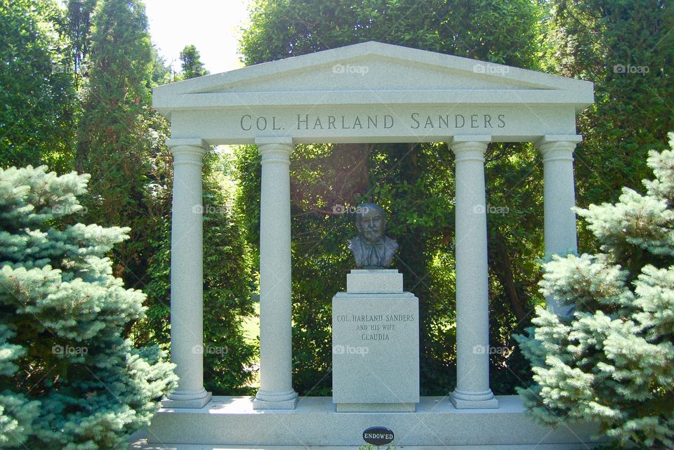 Colonel Sanders Gravesite 