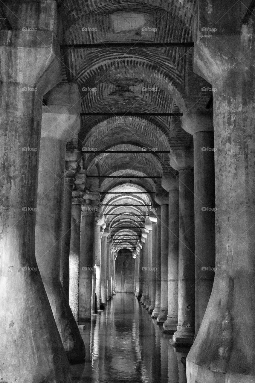 Sunken palace istanbul