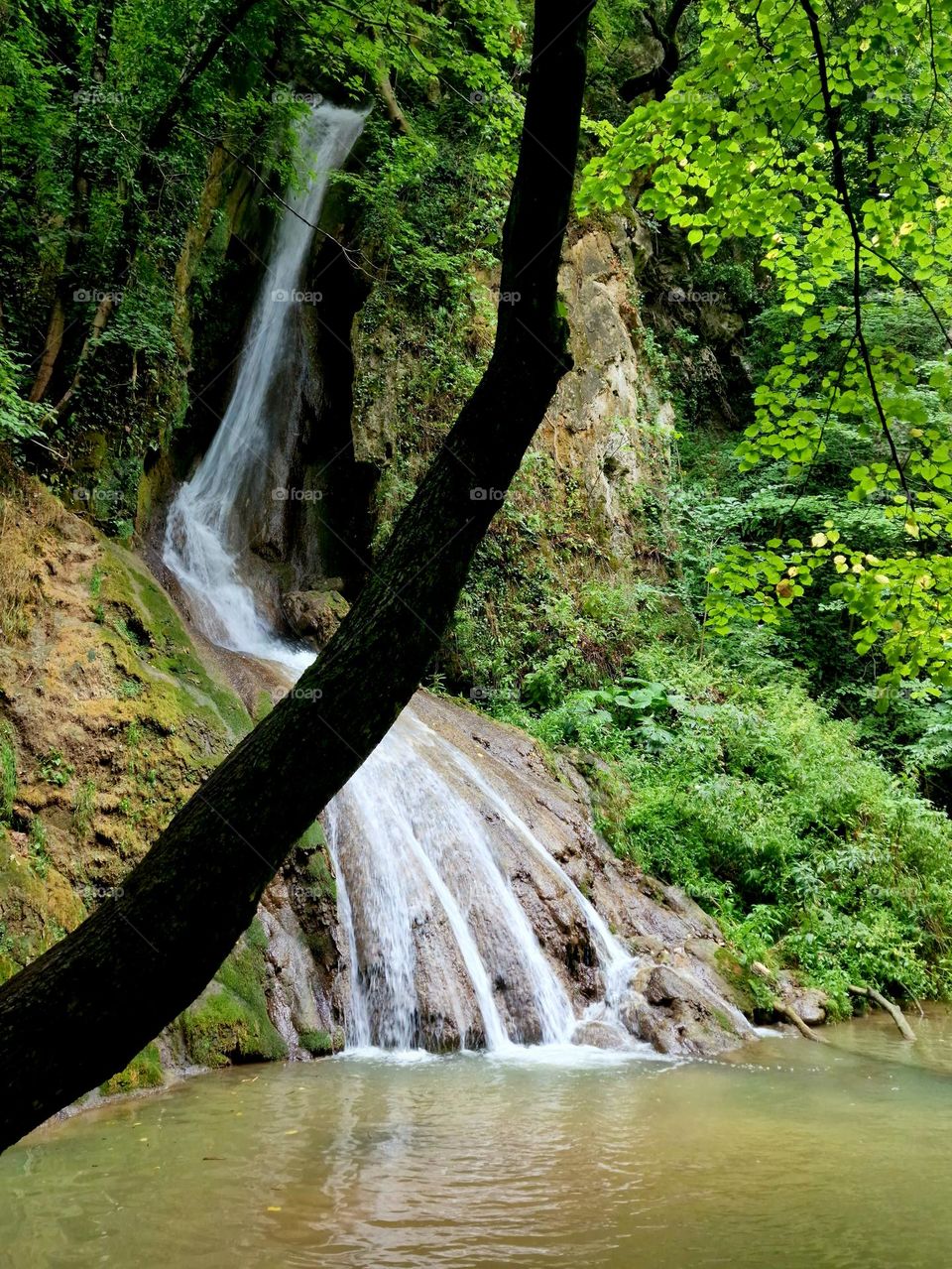 Buraul Mare waterfall