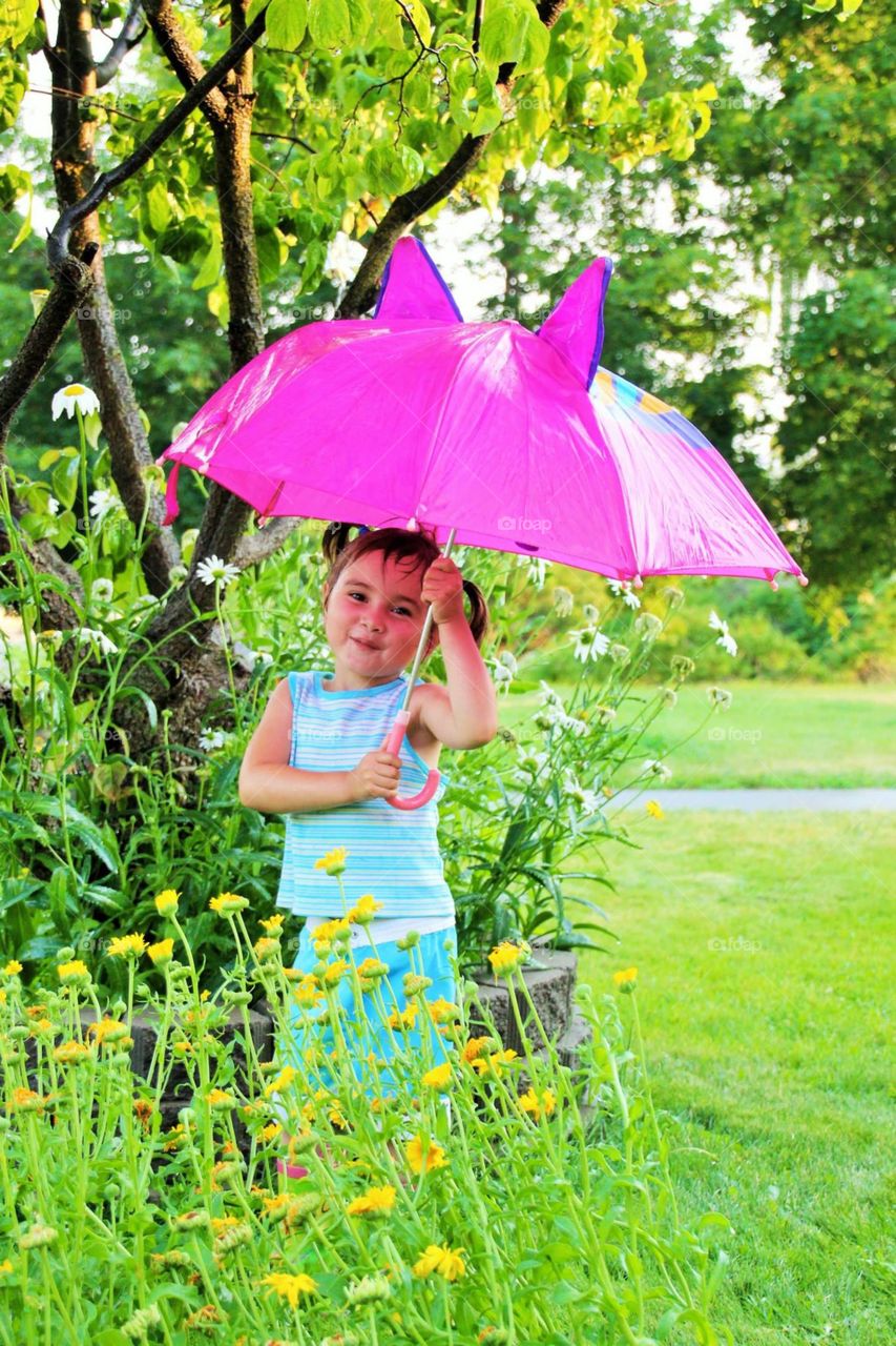 Pink Umbrella