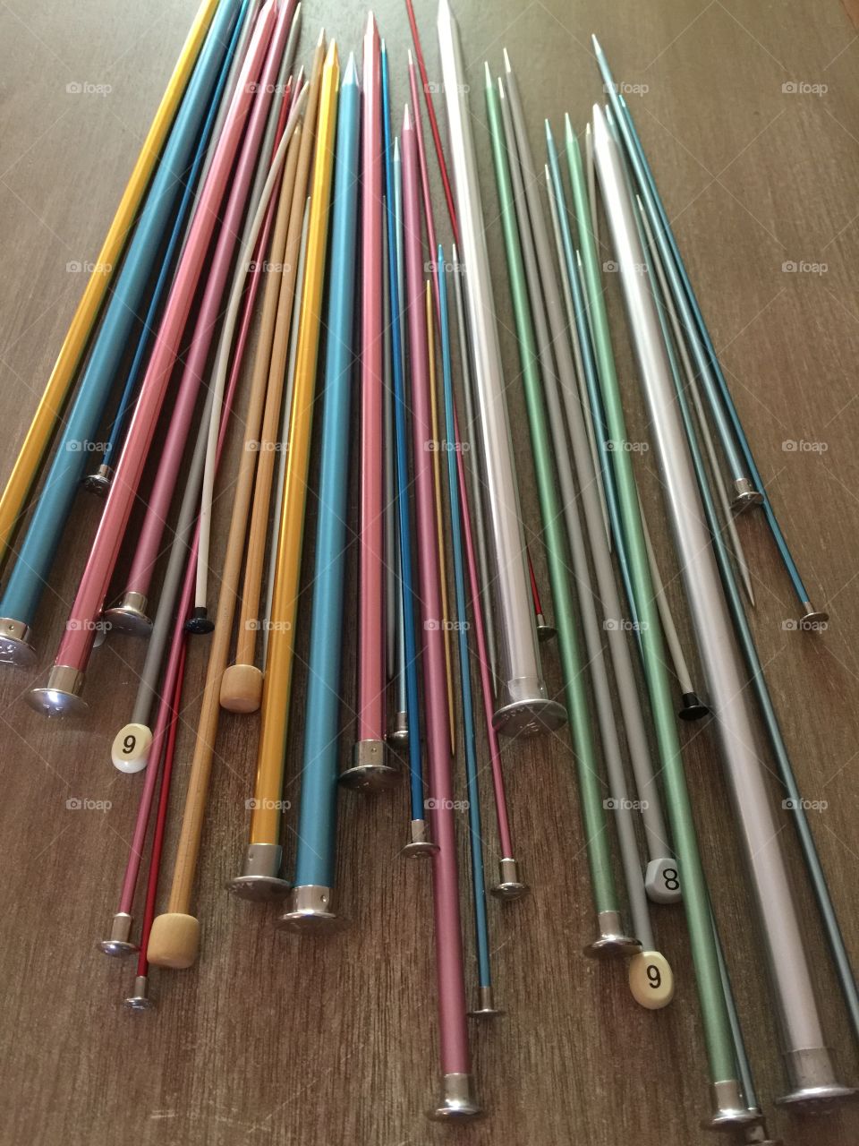 Knitting needles 