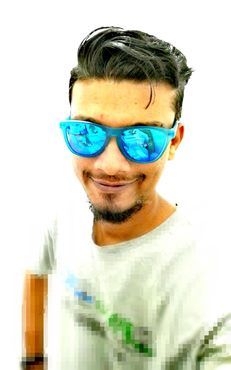 Goa blue skull rider