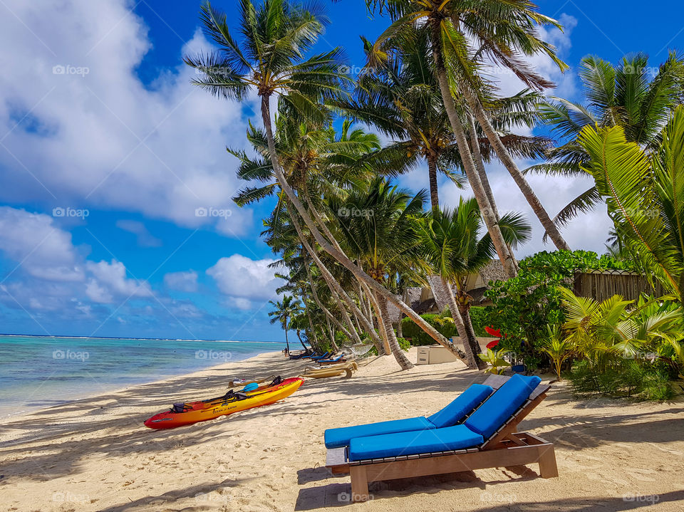 little polynesian beach