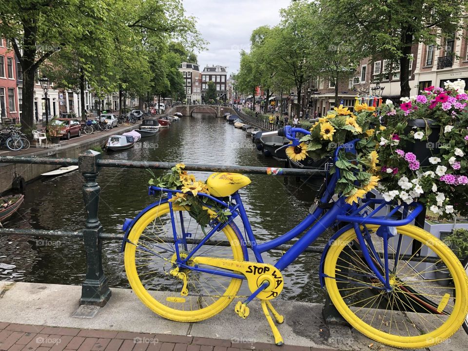 Bike por amsterdā. Holanda 🇳🇱