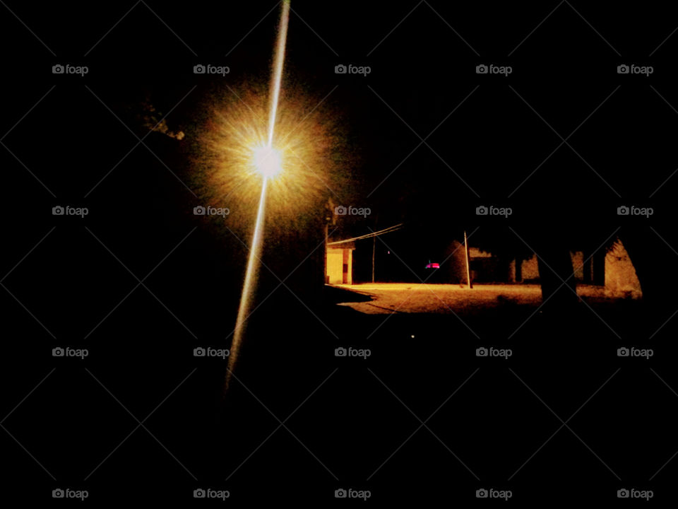 Night view #darkness #colorful light