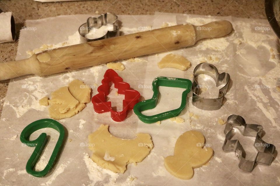 Santa Cookies 