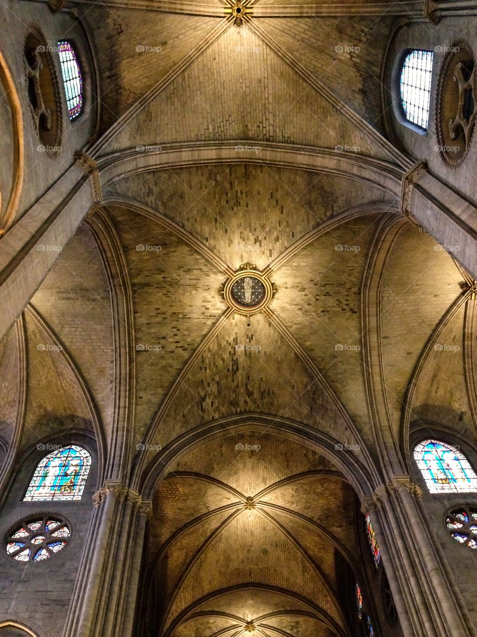 Catedral de Notre Dame. Crucero de la Catedral de Notre Dame (Paris - France)