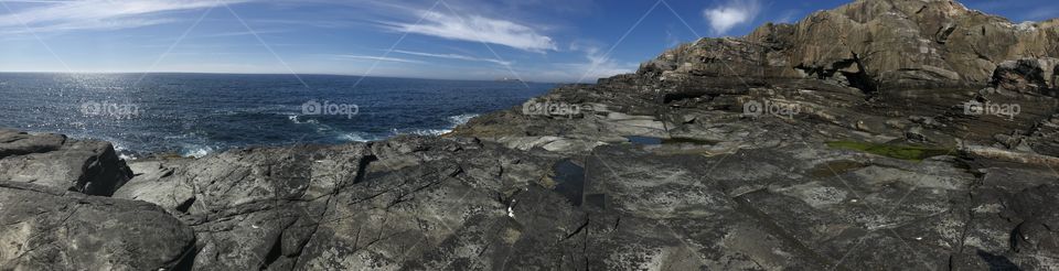 “Skansen” in Austevoll in Norway. Skansen is a lovely hiking spot in Austevoll. 