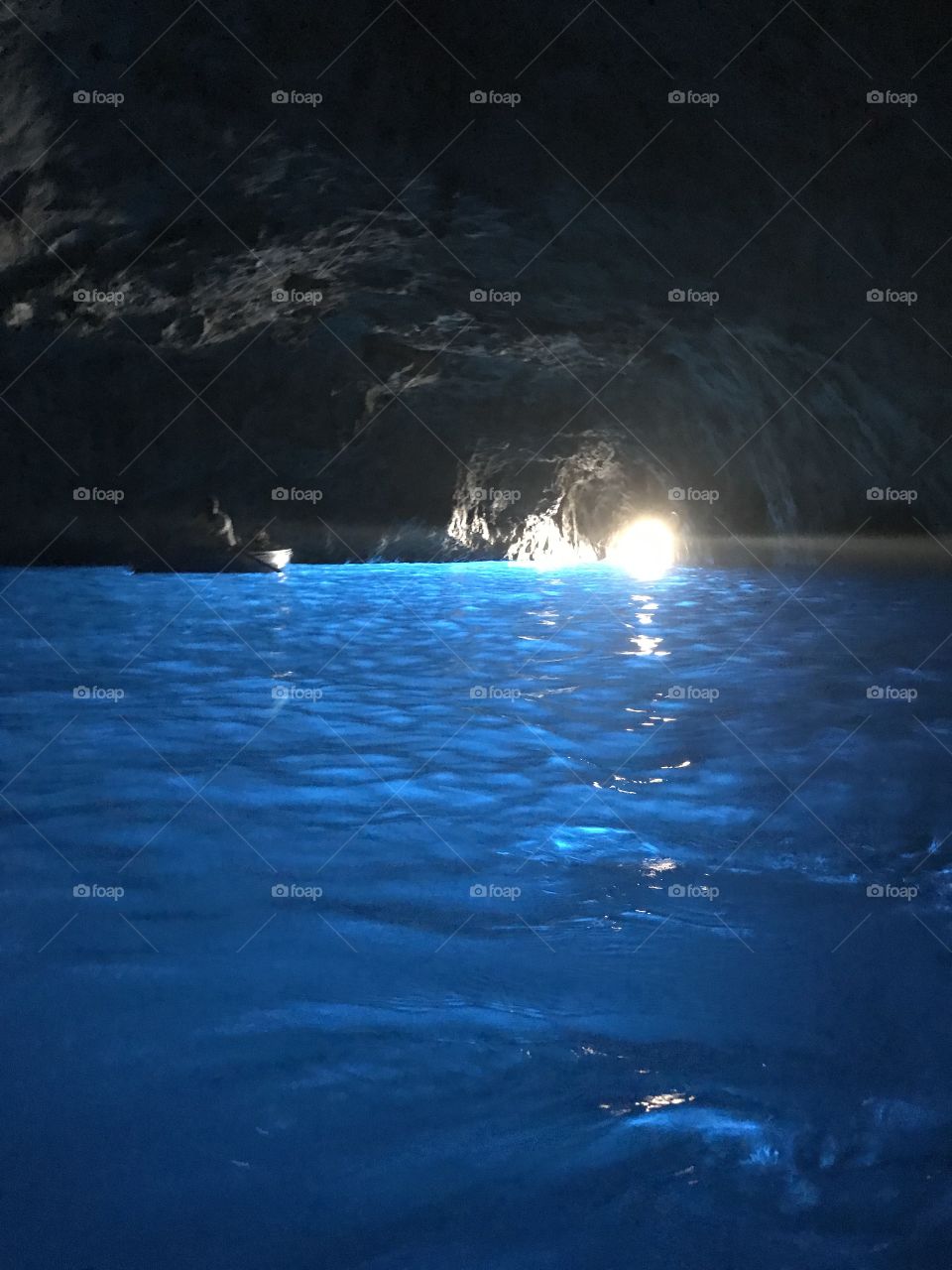 Blue grotto Capri Italy