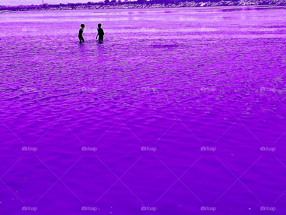 purple