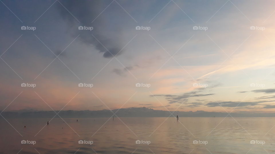 After sunset at Lake Constance