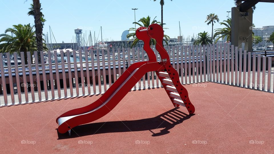 Barcelona slide