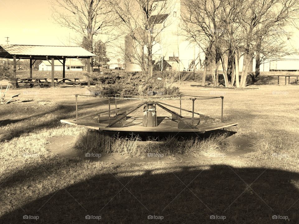 Old merry go round 