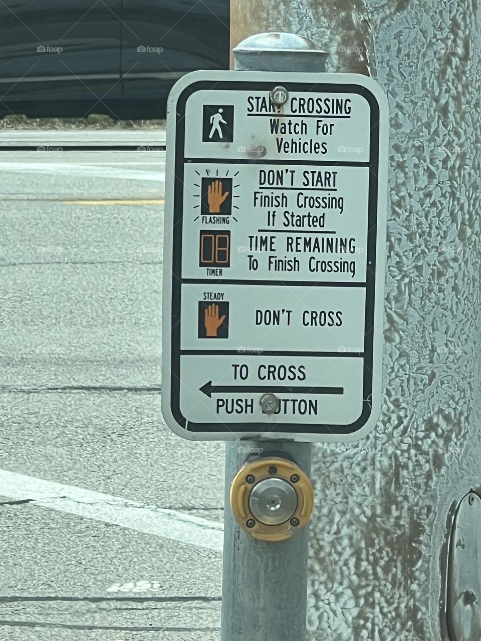 Crosswalk button 