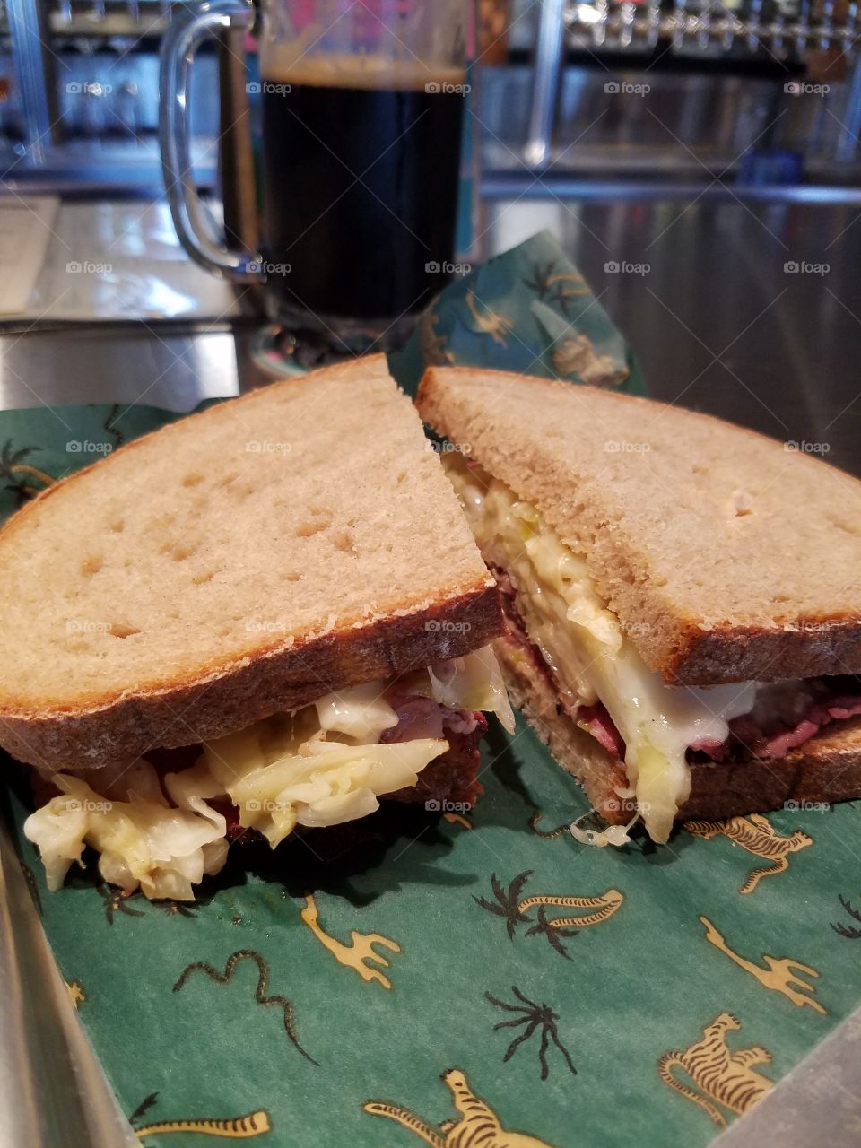 Pastrami sandwich