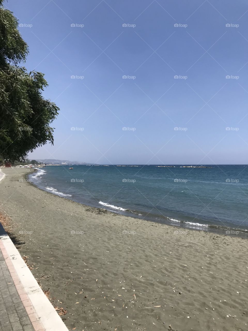 Limassol beach 