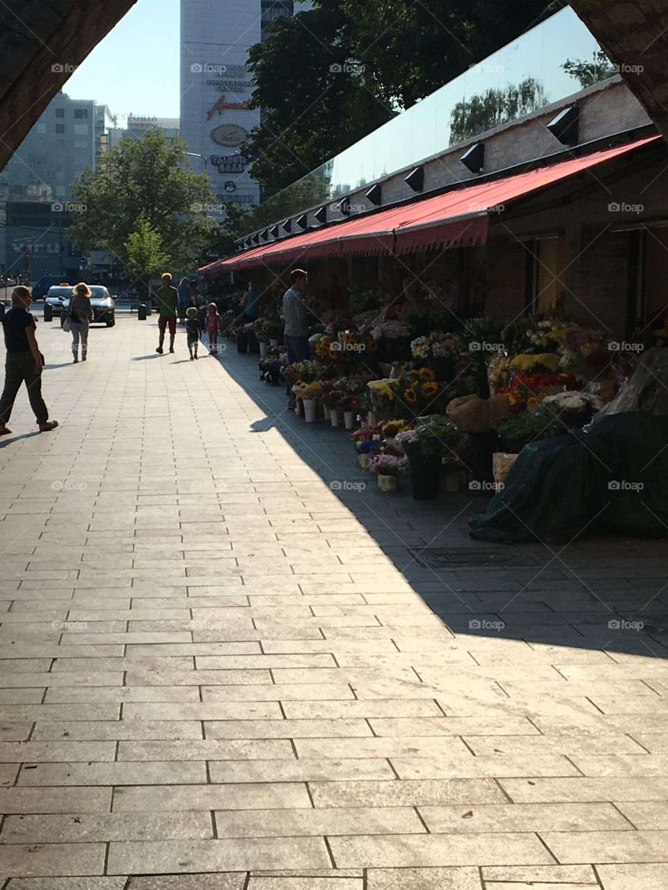 Flower market 