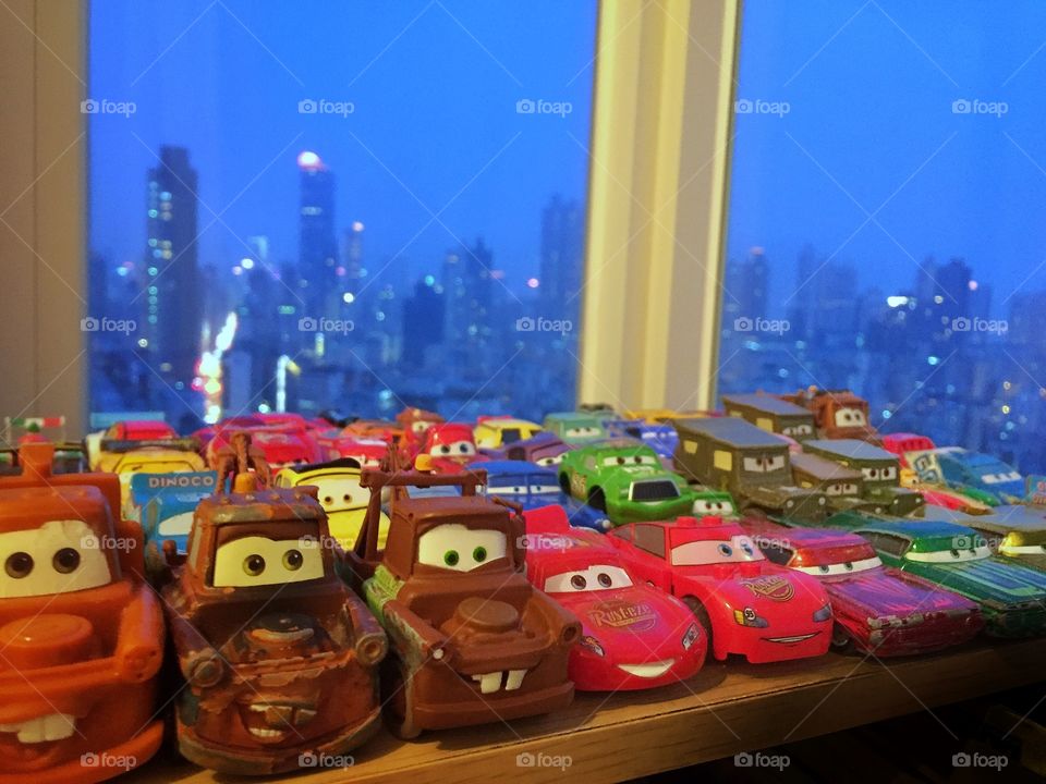 Toy cars collection 