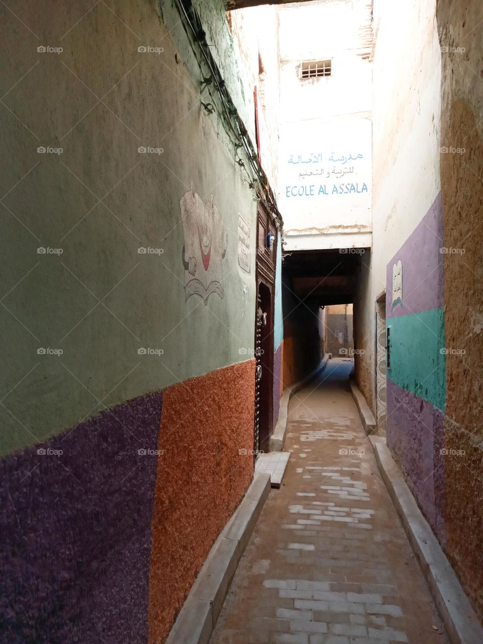 The alleys of Fes/morocco