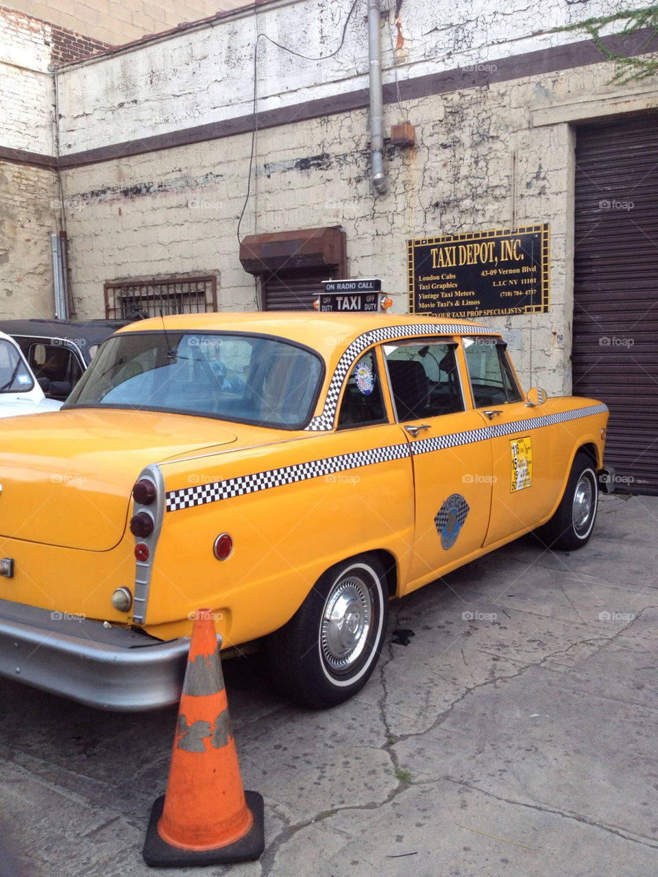 taxi antique nyc queens by monish