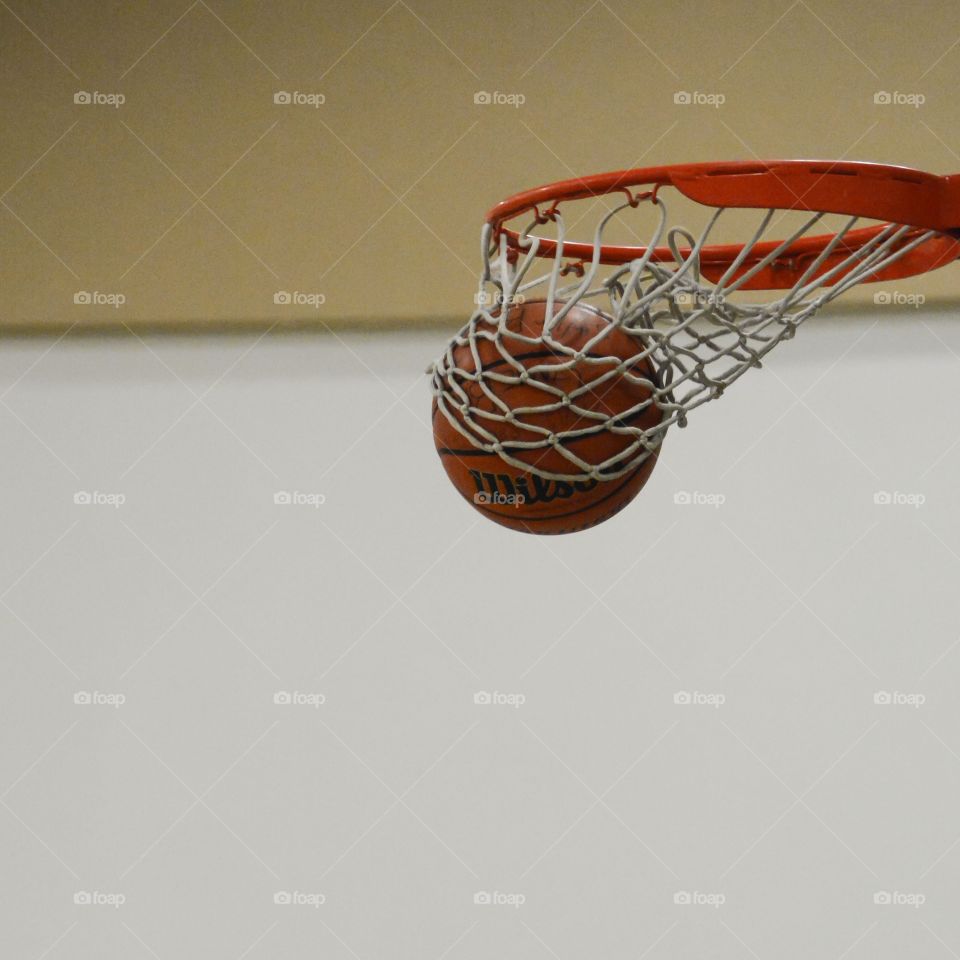 Basketball hoop. Hoops