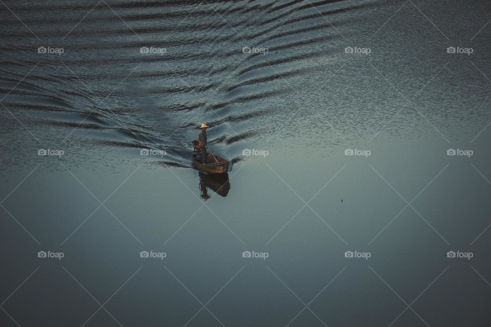 Boat in the river wallpaper image raw footage 