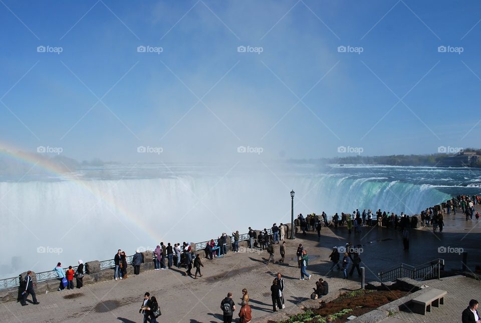 Niagara Falls, Canadian Tourist Attraction Waterfall
