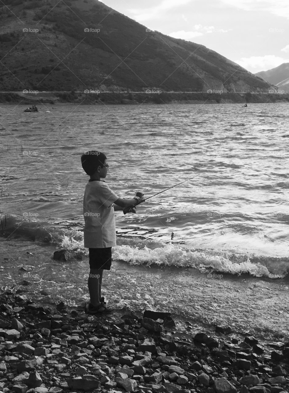 Child Fishing