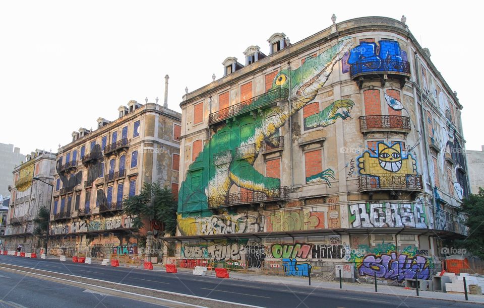 Street art in Lisbon 