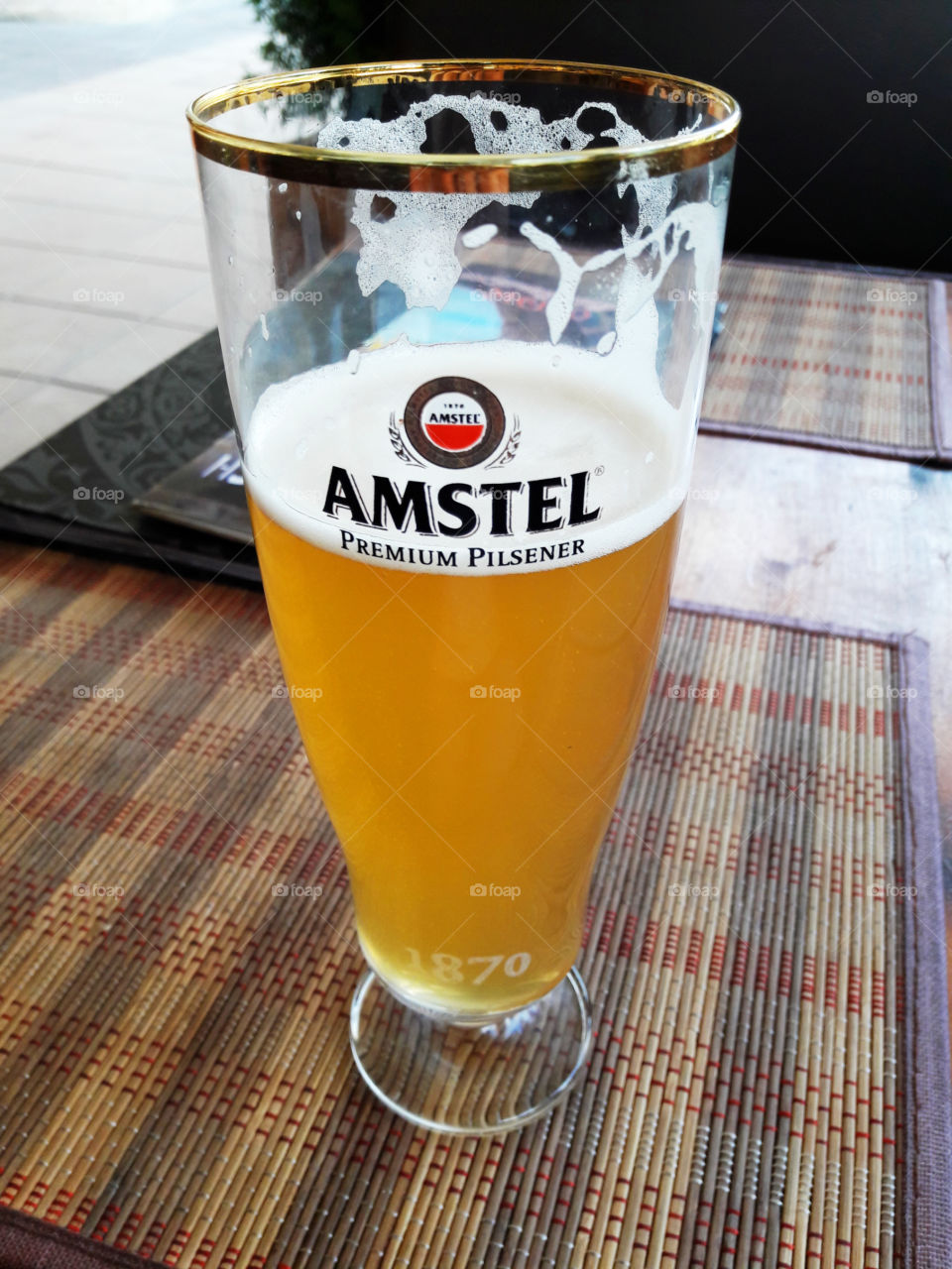 drink table beer serve